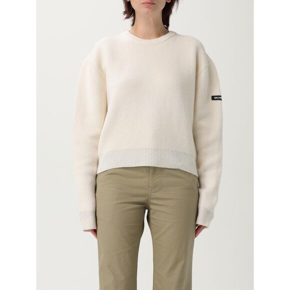 Balenciaga Sweater Woman White - Picture 1 of 4